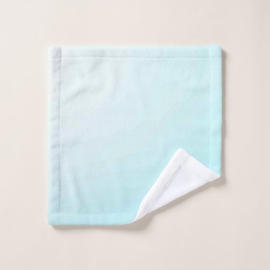 Farbamerikanisches Set mit festem Badehandtuch (Waschlappen)