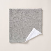 Farbamerikanisches Set mit festem Badehandtuch (Waschlappen)