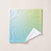 Farbamerikanisches Set mit festem Badehandtuch (Waschlappen)