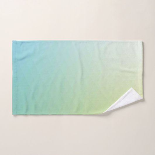 Farbamerikanisches Set mit festem Badehandtuch (Handtuch)