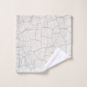 Farbamerikanisches Set mit festem Badehandtuch (Waschlappen)