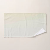 Farbamerikanisches Set mit festem Badehandtuch (Handtuch)