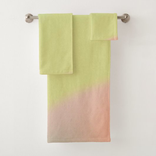 Farbamerikanisches Set mit festem Badehandtuch (Insitu)