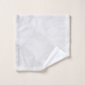 Farbamerikanisches Set mit festem Badehandtuch (Waschlappen)