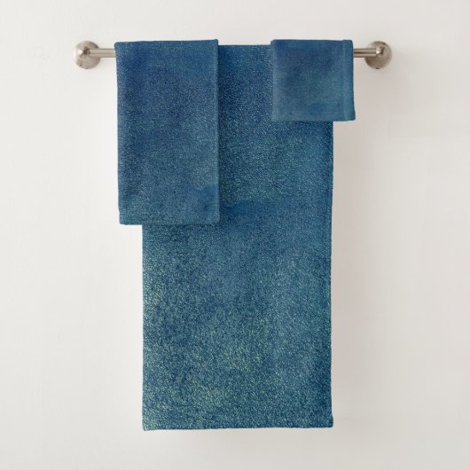 Farbamerikanisches Set mit festem Badehandtuch (Insitu)