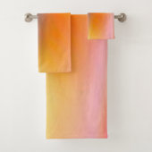 Farbamerikanisches Set mit festem Badehandtuch (Insitu)