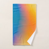 Farbamerikanisches Set mit festem Badehandtuch (Handtuch)