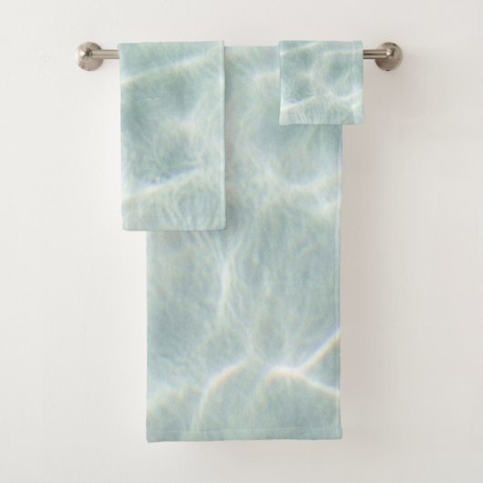 Farbamerikanisches Set mit festem Badehandtuch (Insitu)