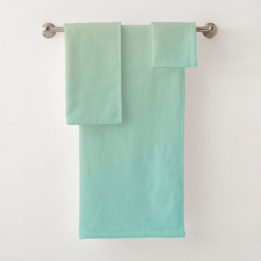 Farbamerikanisches Set mit festem Badehandtuch (Insitu)