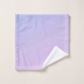 Farbamerikanisches Set mit festem Badehandtuch (Waschlappen)