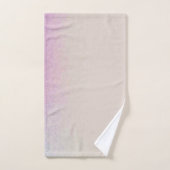 Farbamerikanisches Set mit festem Badehandtuch (Handtuch)