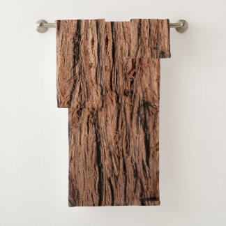 Farbamerikanisches Set mit festem Badehandtuch