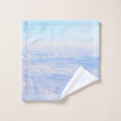 Farbamerikanisches Set mit festem Badehandtuch (Waschlappen)