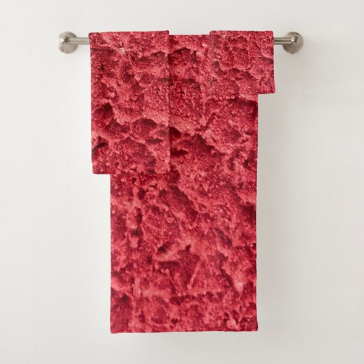Farbamerikanisches Set mit festem Badehandtuch (Insitu)