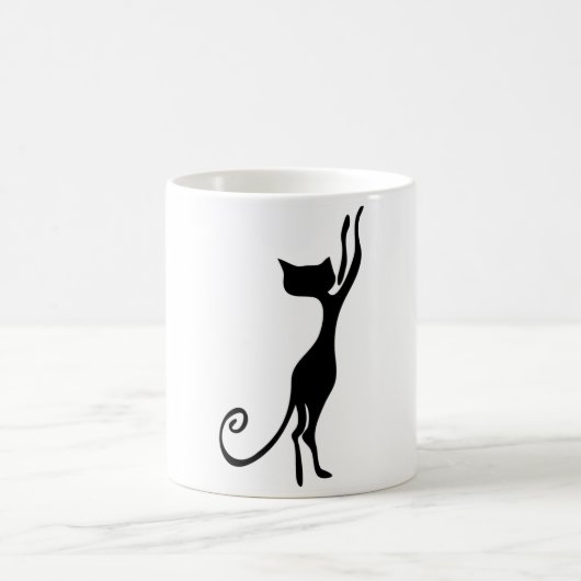 Farbändernde Katzen-Tasse Verwandlungstasse (Mittel)