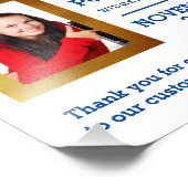 Farbangestellter des Monats-Foto-Award Fotodruck (Ecke)