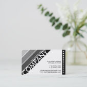 Farbanpassbare Lochkarte Visitenkarte (Stehend Vorderseite)