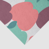 Farbapfel-Fruchtmuster Seidenpapier (Detail)