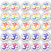 Farbaufkleber für Ohm-Farbverlauf Aufkleber (Vorderseite)