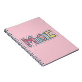 Farbaufkleber Notizblock (Rechte Seite)