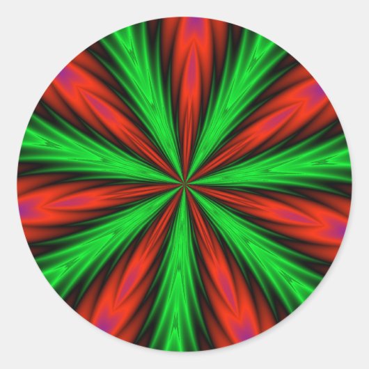 Farbaufkleber Runder Aufkleber (Vorderseite)