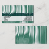 Farbband - dunkelgrün - Textur 21 Visitenkarte (Vorne/Hinten)