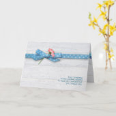 Farbband in Polka Dot für Freund Karte (Gelbe Blume)