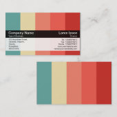 Farbband - Schwarz - Farben Visitenkarte (Vorne/Hinten)