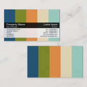 Farbband - Schwarz - Farben Visitenkarte (Vorne/Hinten)