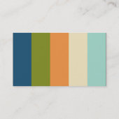 Farbband - Schwarz - Farben Visitenkarte (Rückseite)