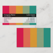 Farbband - Schwarz - Farben Visitenkarte (Vorne/Hinten)