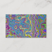 Farbband - Schwarz - Farbiges Mineral Visitenkarte (Rückseite)