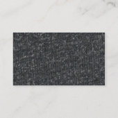 Farbband - Schwarz - Feine Wolle 02 Visitenkarte (Rückseite)