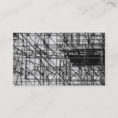 Farbband - Schwarz - Gerüste Visitenkarte (Rückseite)