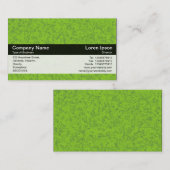 Farbband - Schwarz - Grün Visitenkarte (Vorne/Hinten)