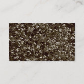 Farbband - Schwarz - Pflanze Visitenkarte (Rückseite)