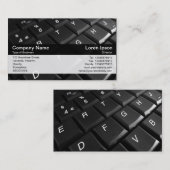 Farbband - Schwarz - Tastatur Visitenkarte (Vorne/Hinten)