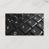 Farbband - Schwarz - Tastatur Visitenkarte (Rückseite)