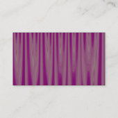 Farbband - Schwarz - Violett-Draperie Visitenkarte (Rückseite)