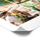 Farbbandbreite des Multi-Foto 54 Poster (Ecke)