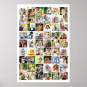 Farbbandbreite des Multi-Foto 54 Poster (Vorne)