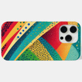 Farbbande mit Punkten Case-Mate iPhone Hülle (Rückseite (Horizontal))