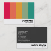 Farbbänder 02 visitenkarte (Vorne/Hinten)