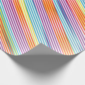Farbbandmuster Geschenkpapier (Ecke)