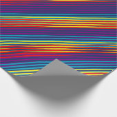 Farbbandmuster Geschenkpapier (Ecke)