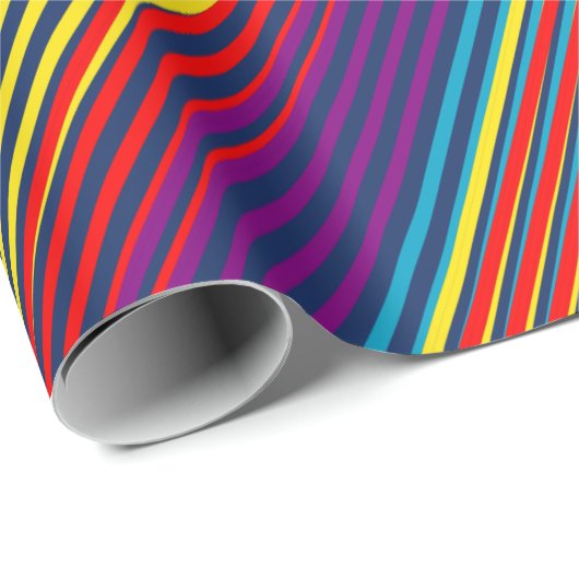 Farbbandmuster Geschenkpapier (Rolleneckpunkt)