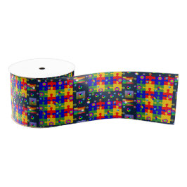 Farbbandpuzzles Ripsband