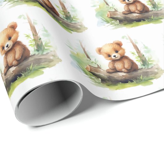 Farbbär im Protokoll Geschenkpapier (Rolleneckpunkt)