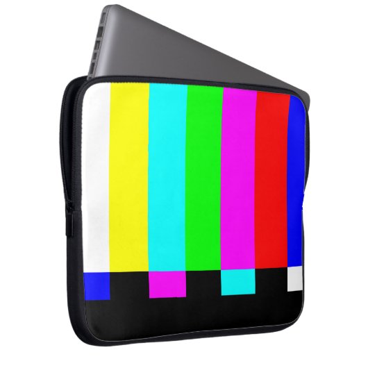 FarbBar-Laptop-Kasten Laptopschutzhülle (Vorne Rechts)