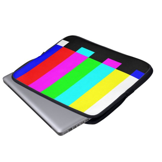 FarbBar-Laptop-Kasten Laptopschutzhülle (Vorne Knopf)